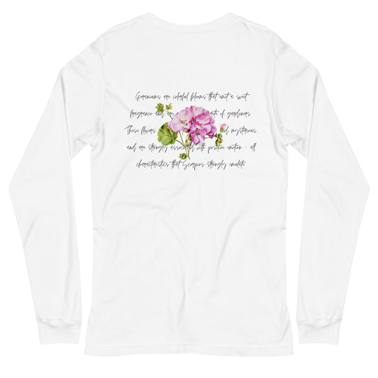 Scorpio Flower Tee L/S